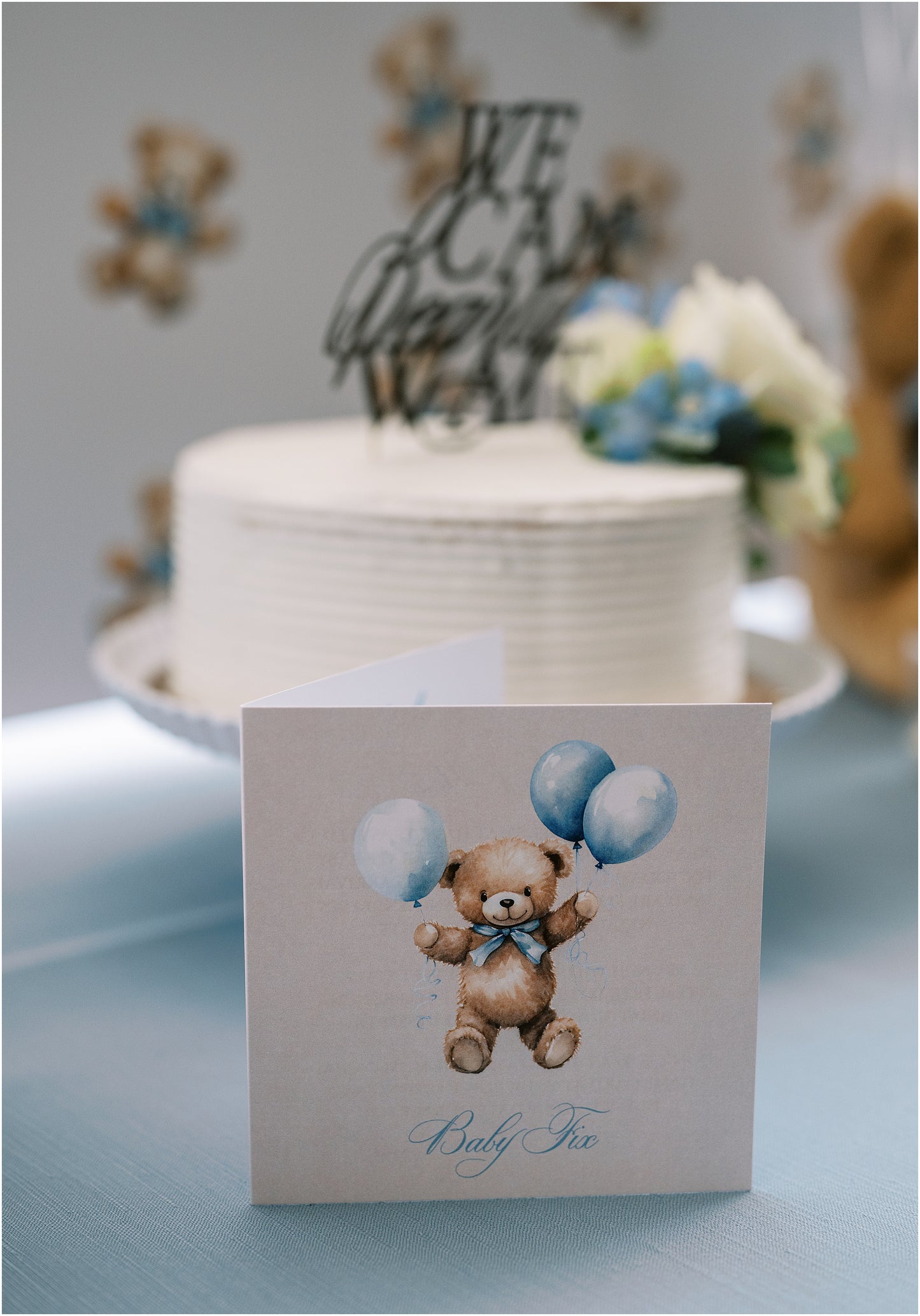 Bearly Wait Teddy Bear Shower - Party Box