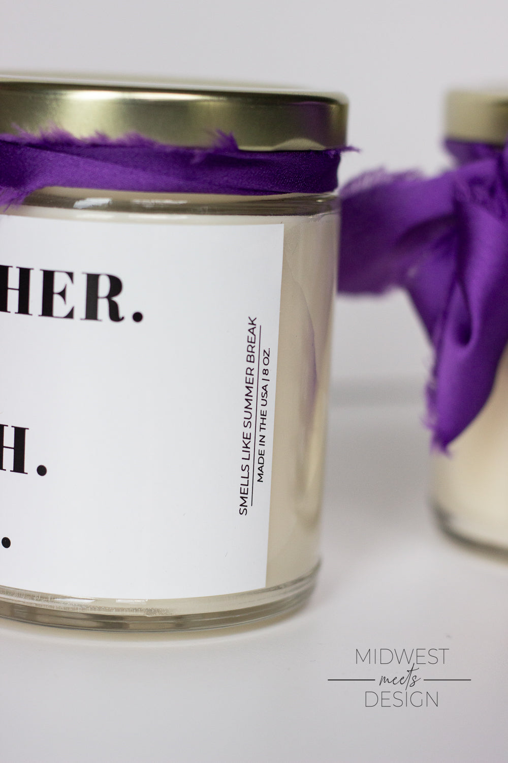 Teacher, Miss, Teach, Bruh Candle