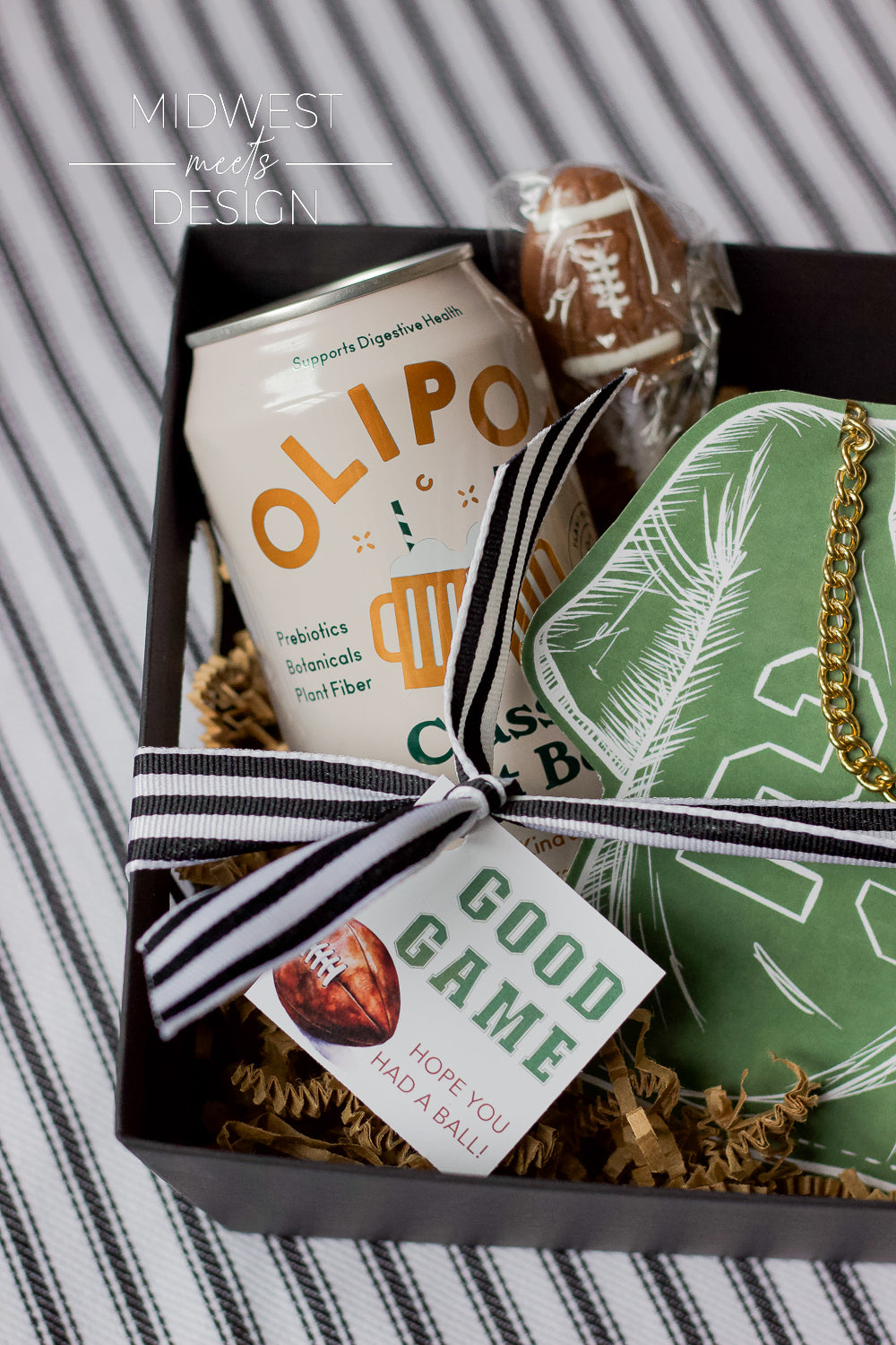 'Good Game' Sports Themed Favor Tag - Printed