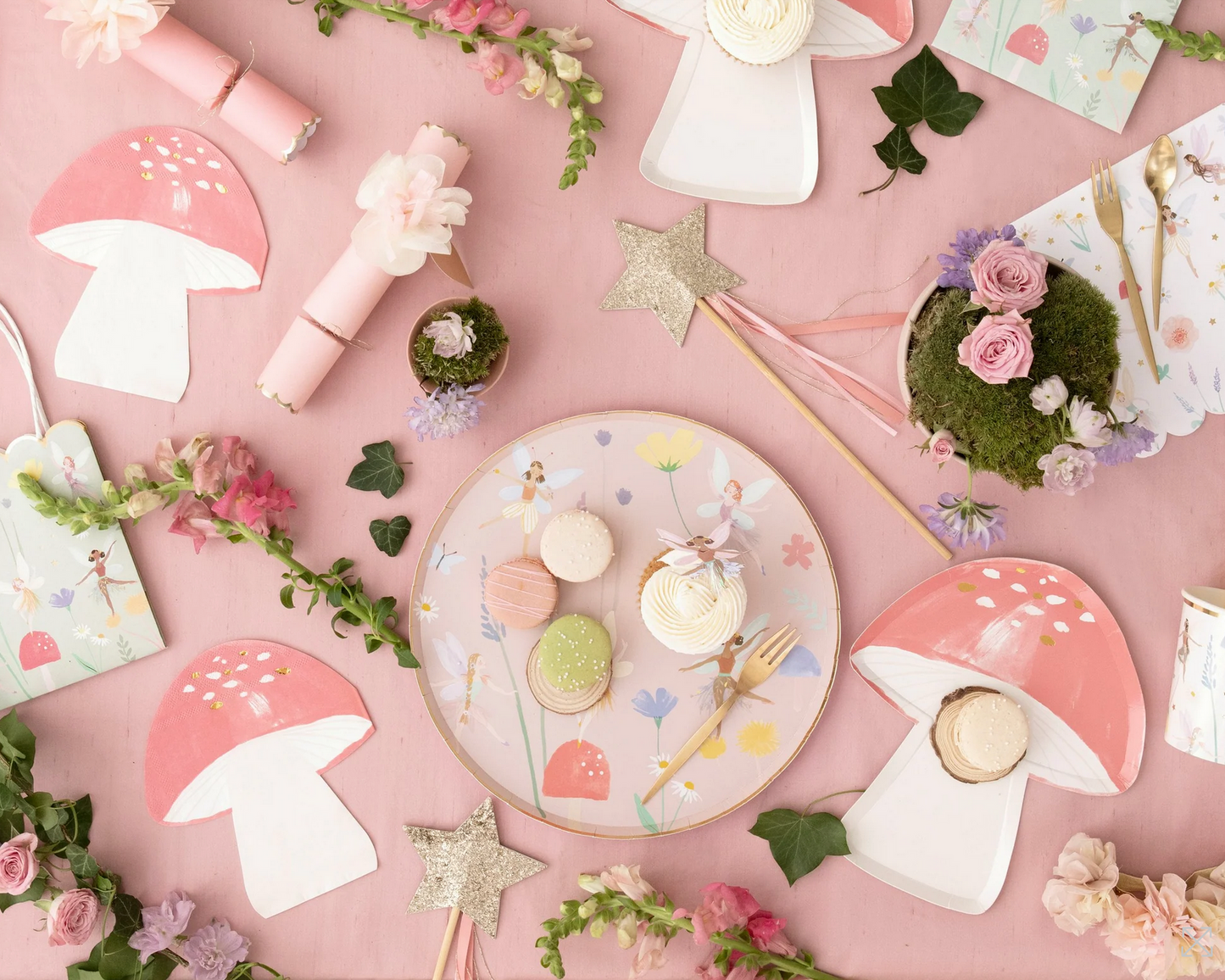 Large Fairy Napkins - 16 Pack