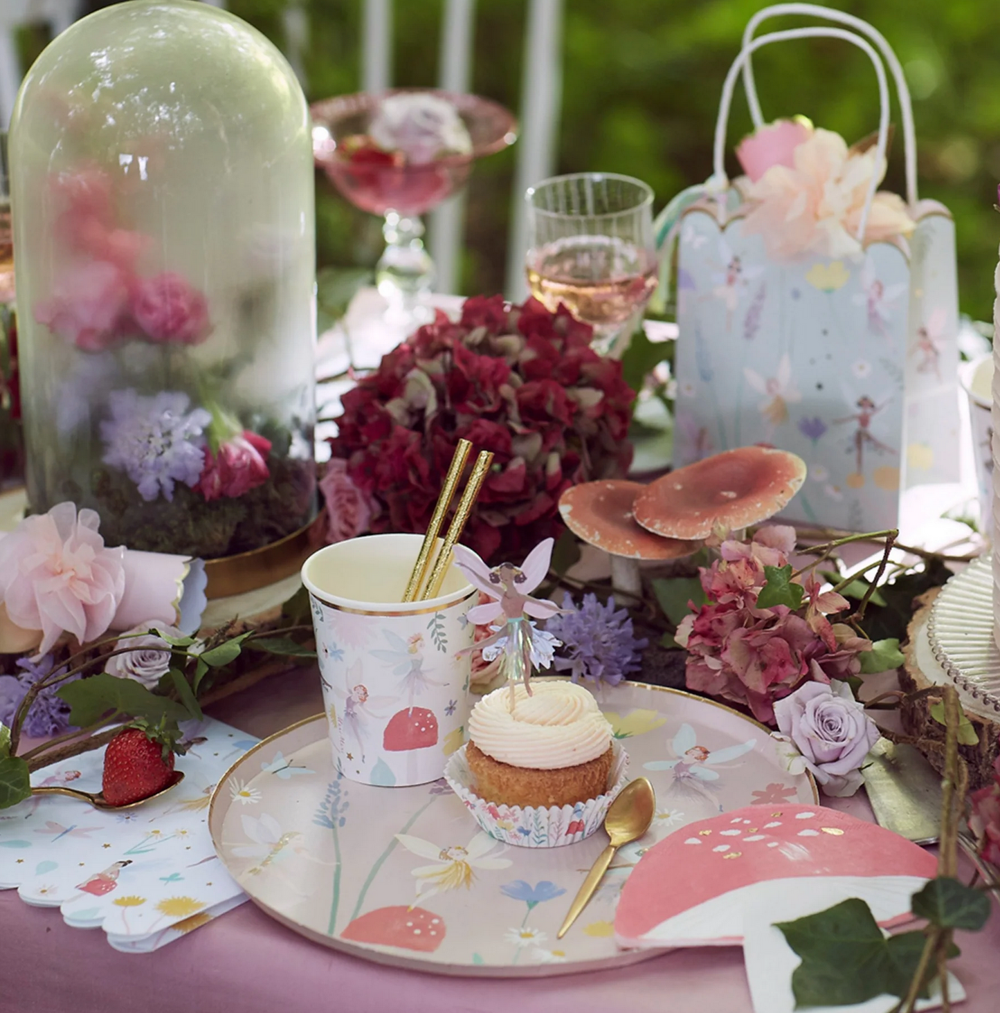 Large Fairy Napkins - 16 Pack