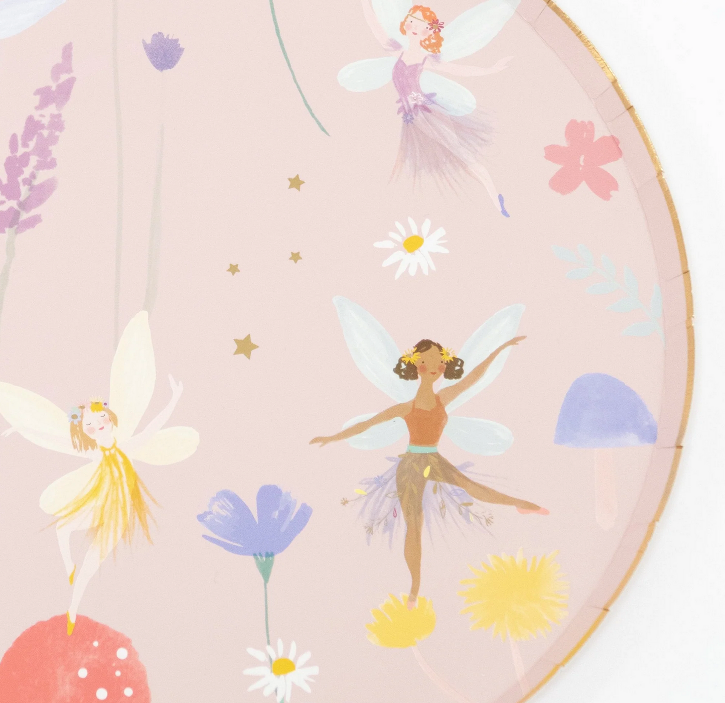 Fairy Dinner Plates - 8 Pack