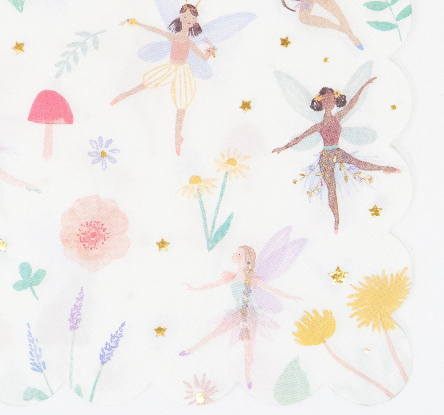Large Fairy Napkins - 16 Pack