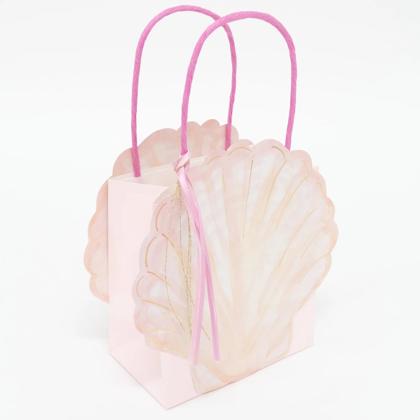 Sea Shell Party Bags - 8 count