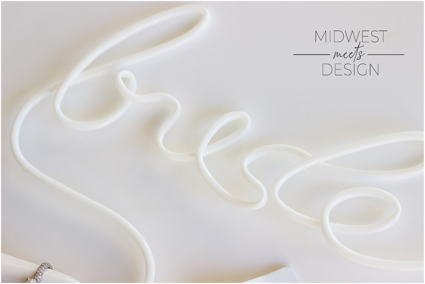 'Bride' Party Straw - Plastic