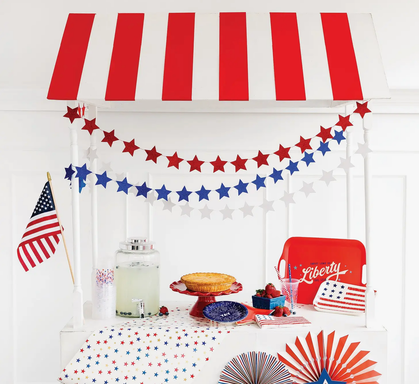 Wed, White & Blue Shower - Party Box