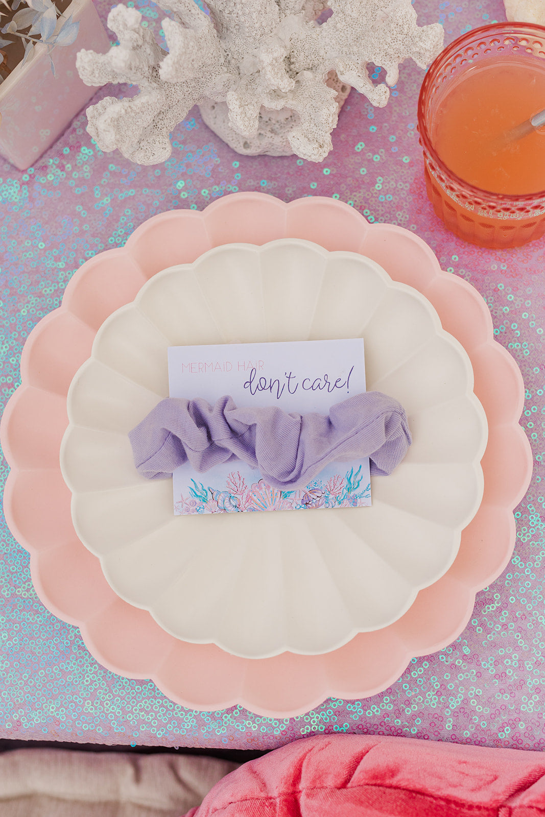 Small Candy Pink Compostable Plates (x 8)