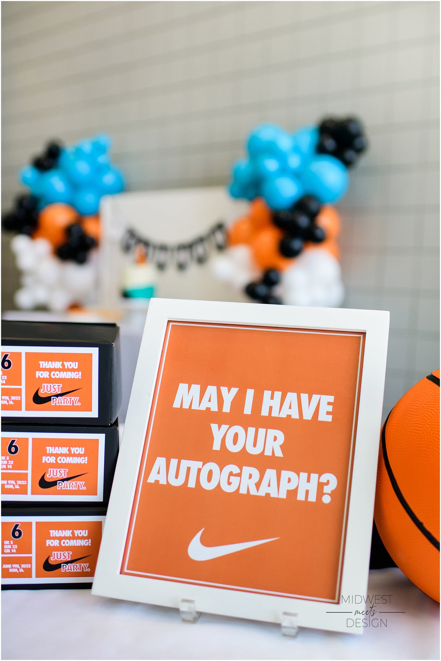 'May I Have Your Autograph' Sports Guestbook Sign