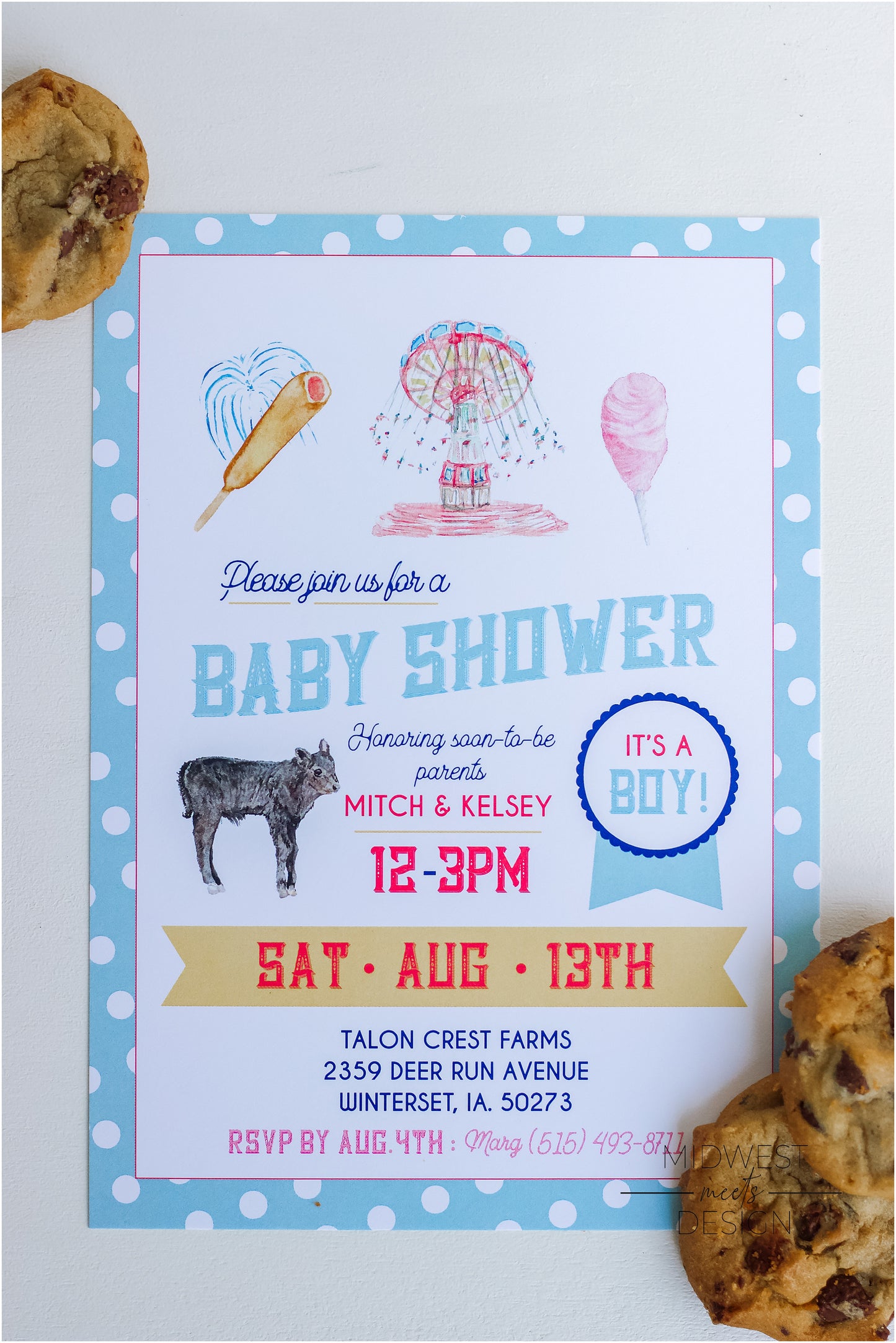 Iowa State Fair Baby Shower Bundle - Digital Download