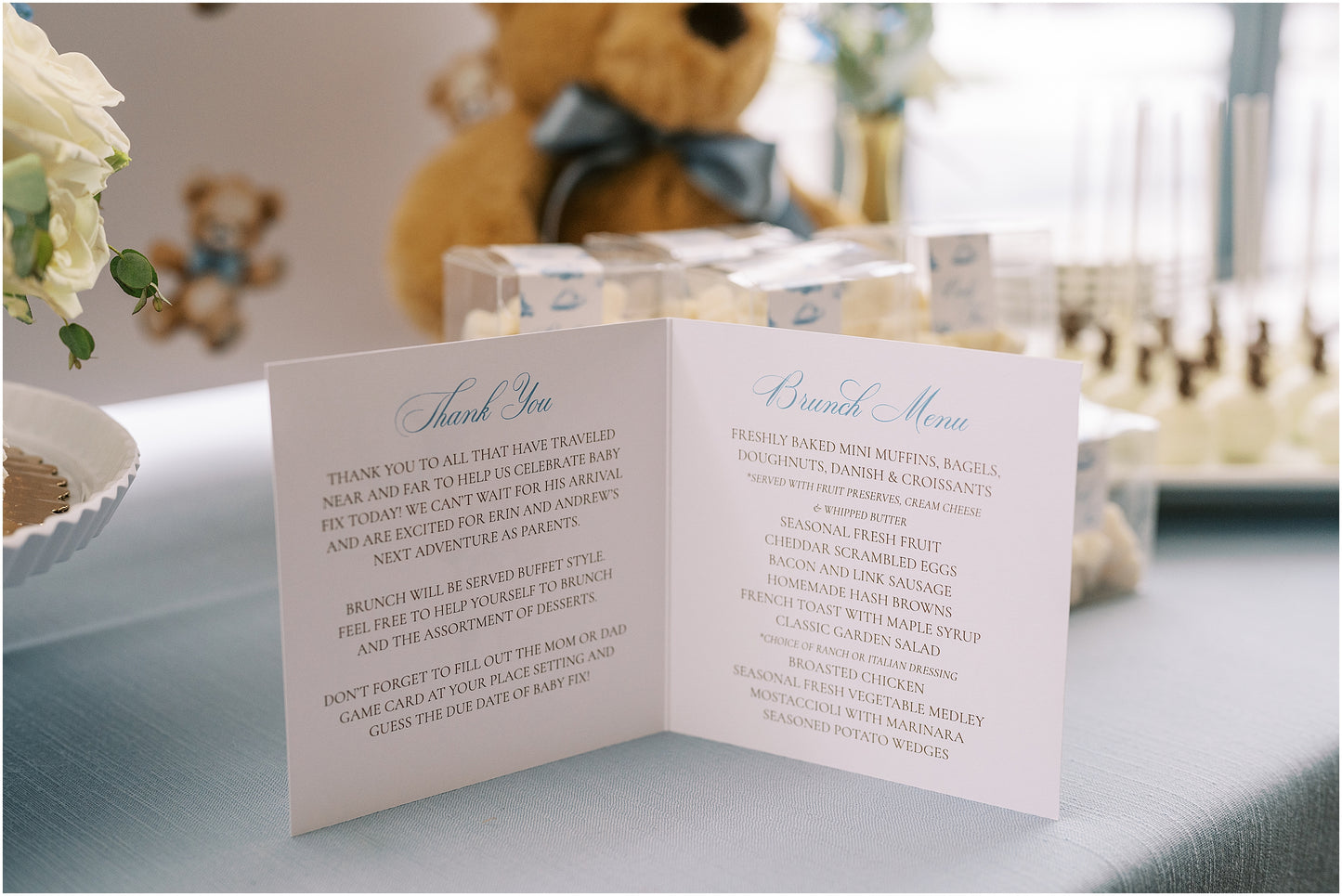 Bearly Wait Teddy Bear Shower - Party Box