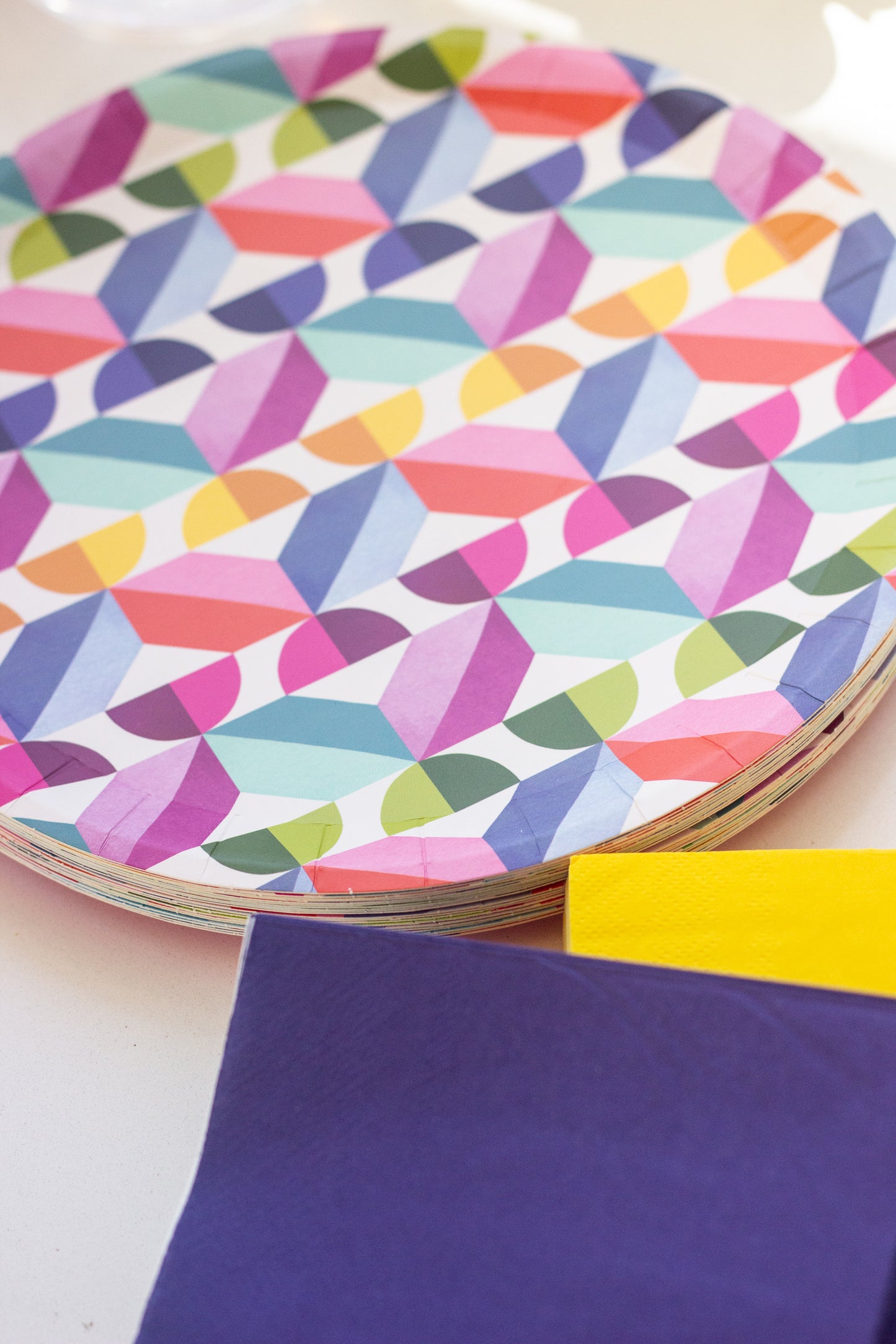 Color Me Crazy Dinner Plates - 10 Pk.