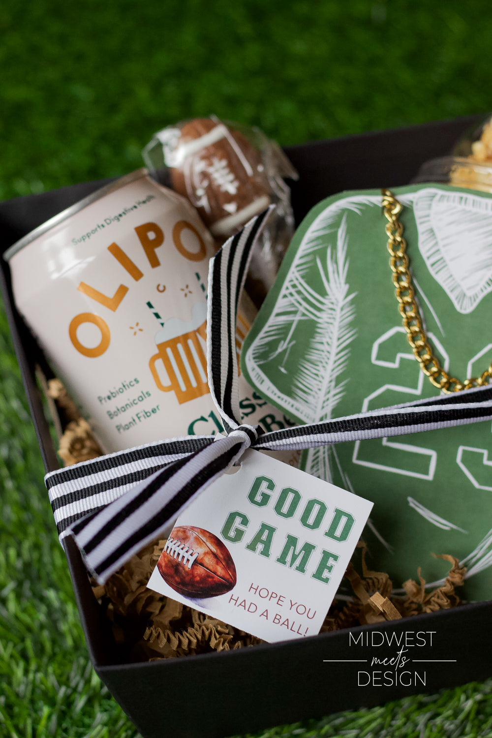 'Good Game' Sports Themed Favor Tag - Printed