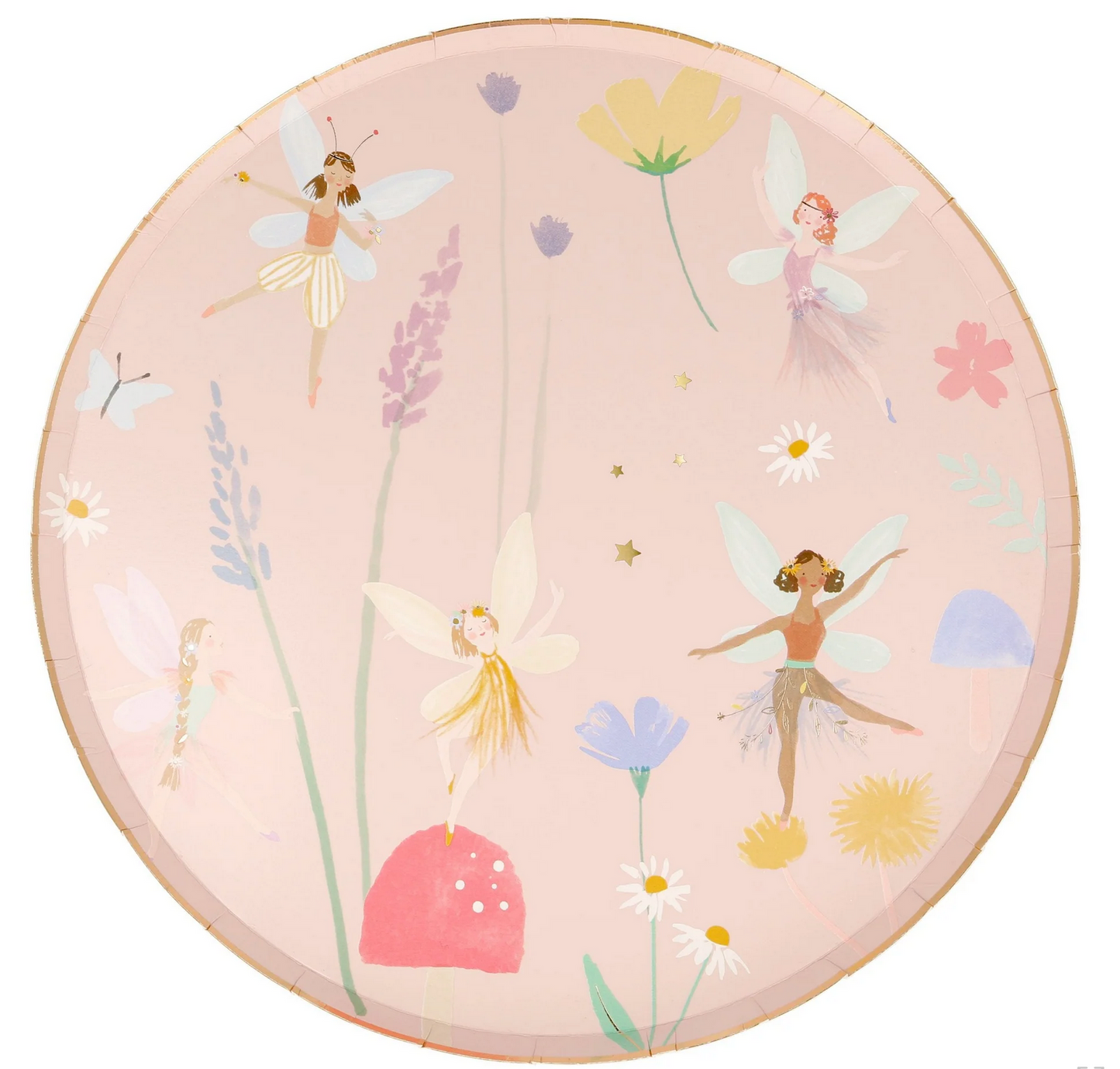 Fairy Dinner Plates - 8 Pack