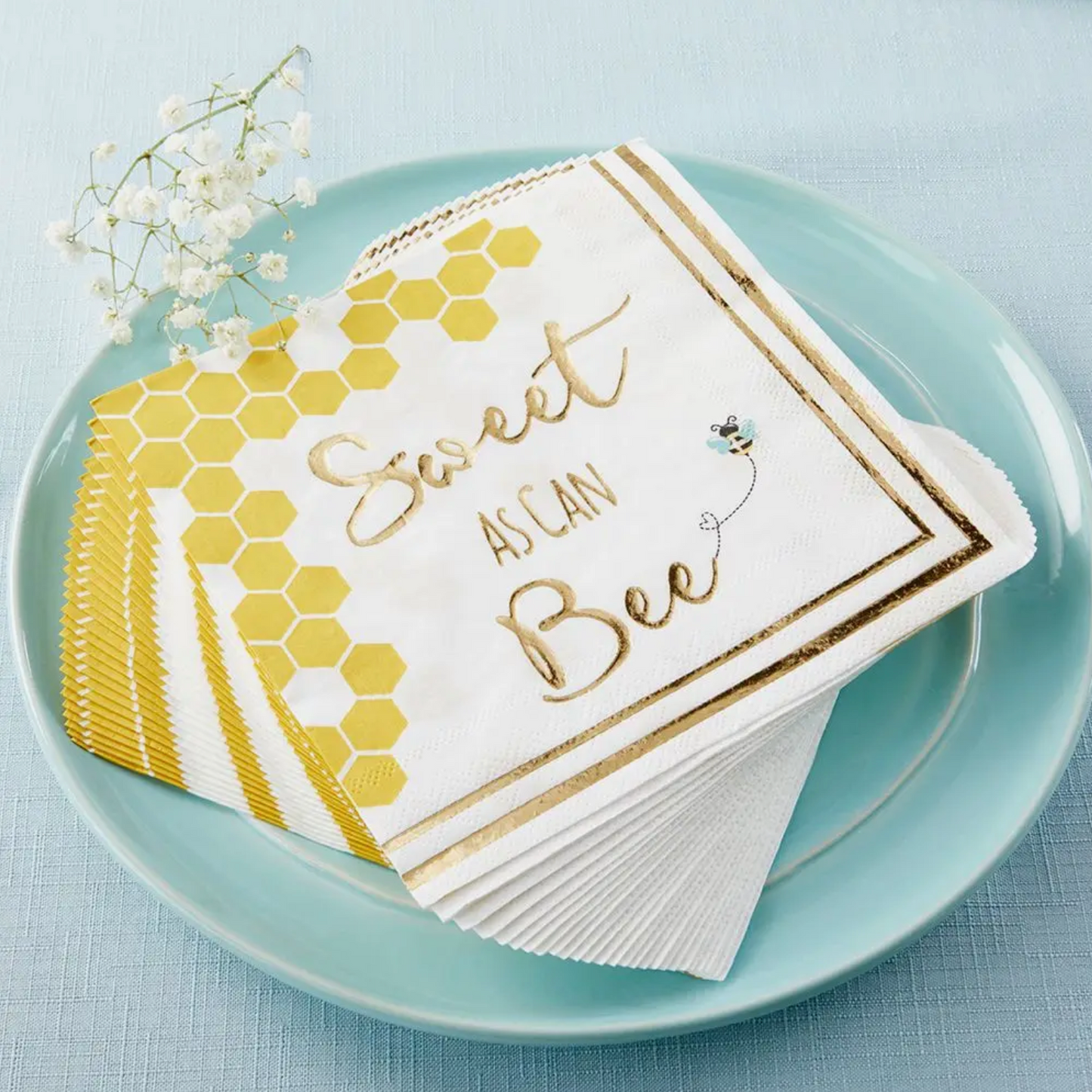 Sweet as Can Bee 2 Ply Paper Napkins (Set of 30)