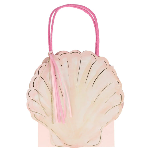 Sea Shell Party Bags - 8 count