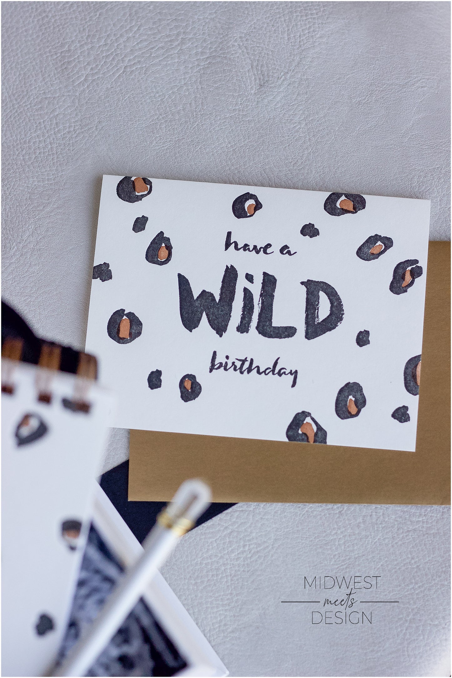 Wild Babe Leopard Birthday Gift Set