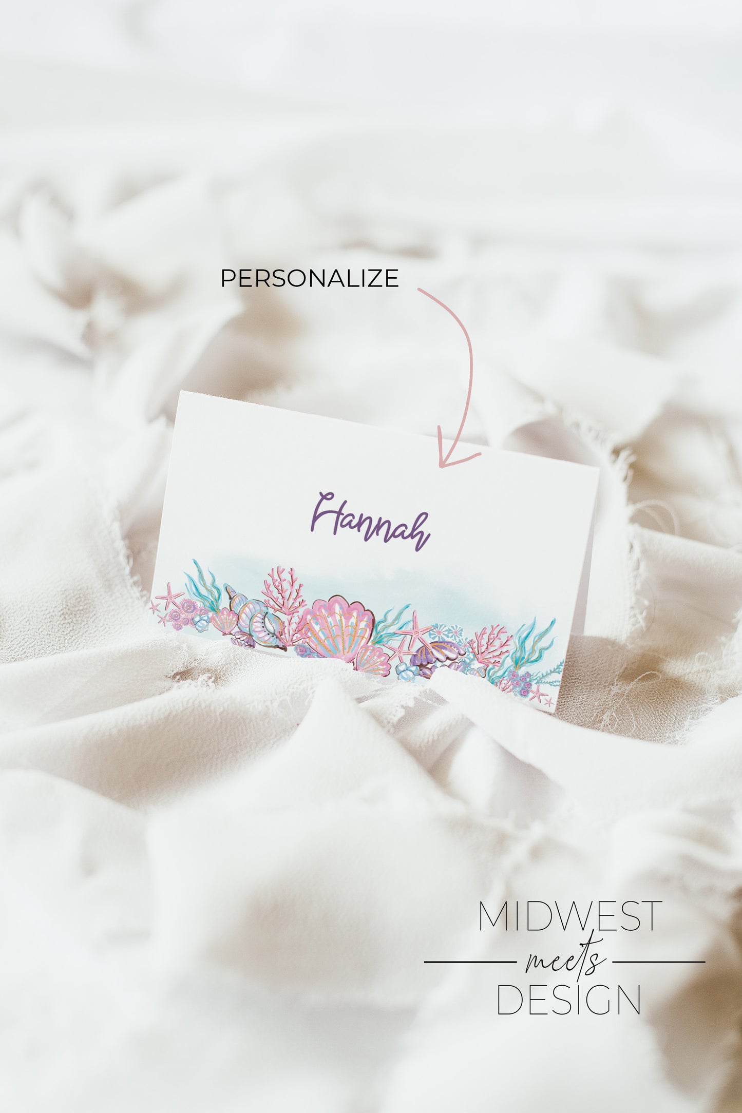 Mermaid Birthday Digital Bundle - Digital Download