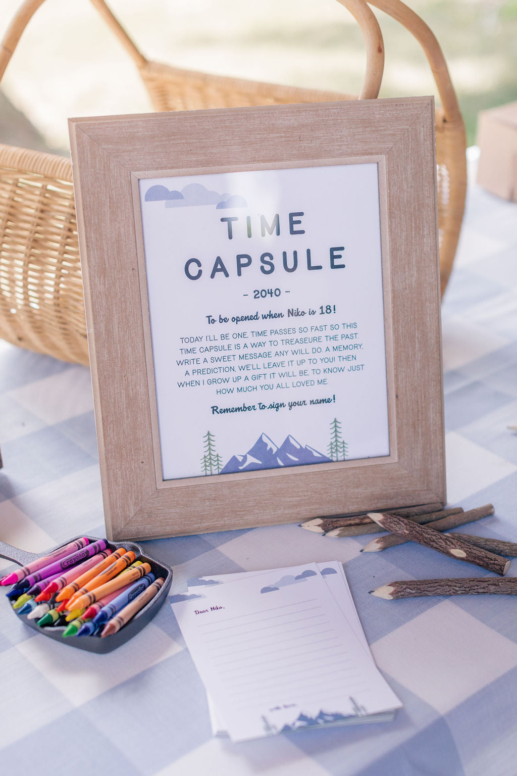 One Happy Camper First Birthday - Party Box