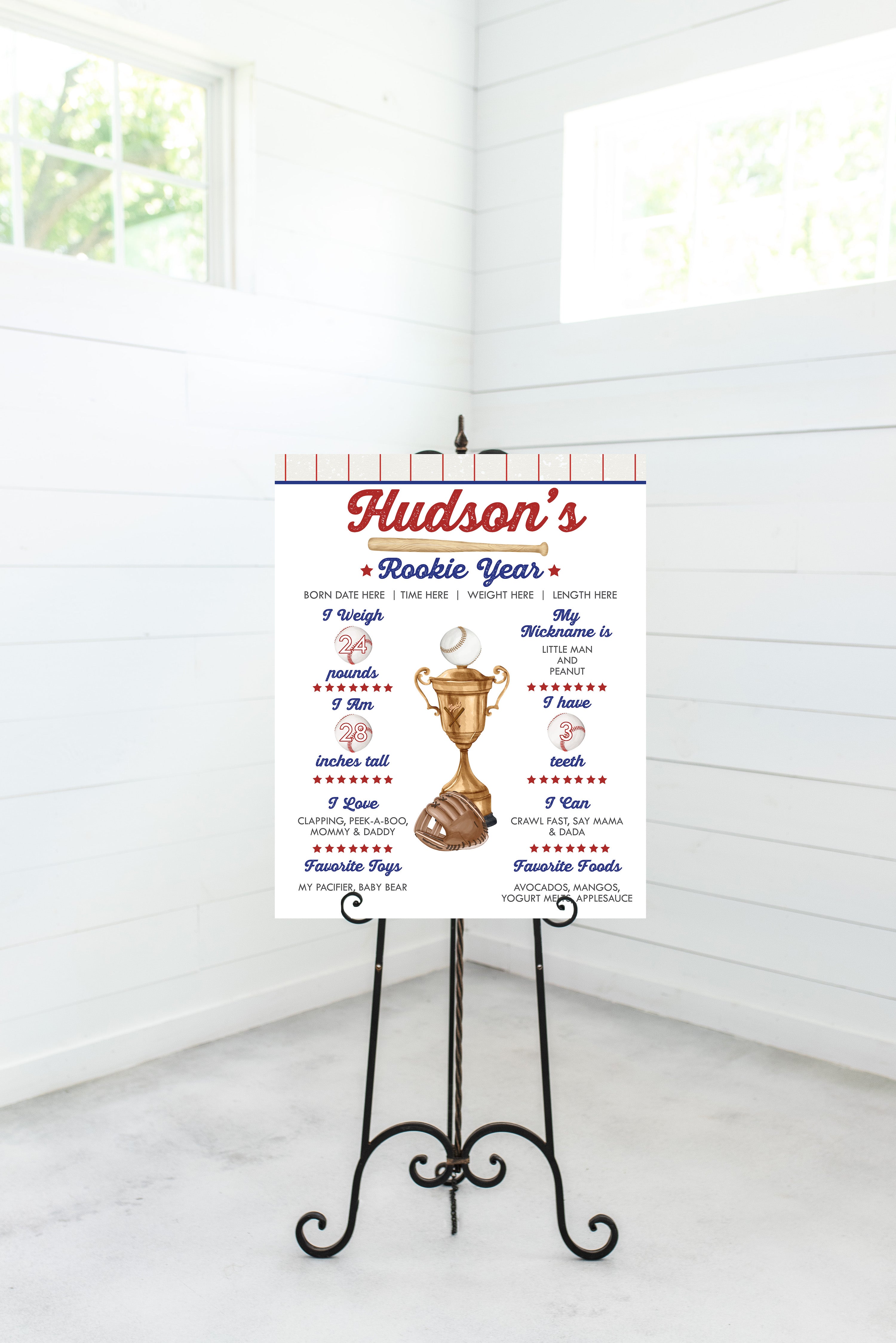 Rookie of the Year Milestone Stat Poster - Digital Download – Midwest ...