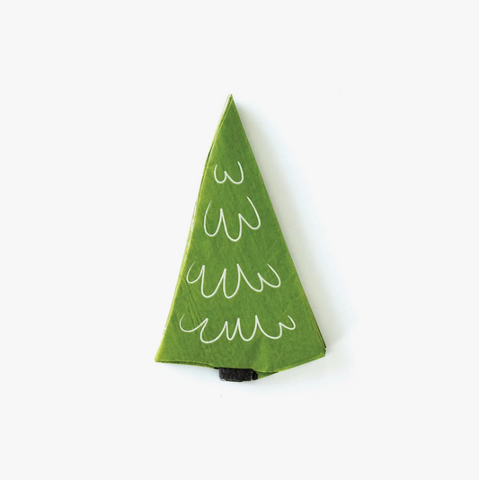 Tree Shaped Napkins - 7" x 4.25"