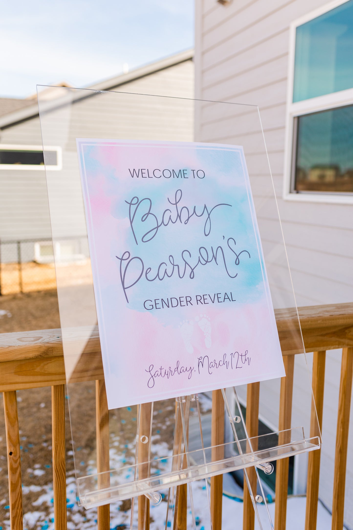 Gender Reveal Baby Shower Bundle - Digital Download
